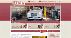 Desktop Screenshot of aberdeencarwash.com